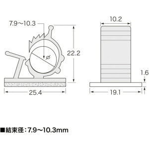 �T�����T�v���C�iSANWA SUPPLY�j�@�P�[�u���N�����v�i���E6����j�@�y�i�ԁFCA-501N2�z