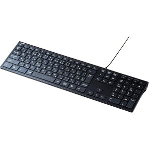 �T�����T�v���C�iSANWA SUPPLY�j�@USB�X�����L�[�{�[�h�@�y�i�ԁFSKB-SL33BK�z