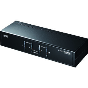 �T�����T�v���C�iSANWA SUPPLY�j�@PS�^2�EUSB���Ή��p�\�R�������ؑ֊�i4�F1�j�@�y�i�ԁFSW-KVM4UP�z