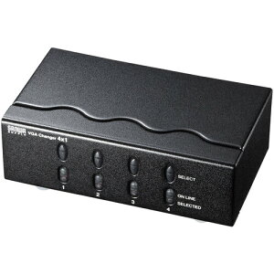 �T�����T�v���C�iSANWA SUPPLY�j�@�f�B�X�v���C�ؑ֊�i�~�jD�|sub�iHD�j15pin�p�j�E4��H�@�y�i�ԁFSW-EV4N2�z