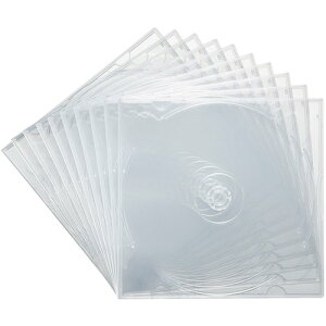 �T�����T�v���C�iSANWA SUPPLY�j�@Blu?ray�EDVD�ECD�P�[�X�i2�����[�\�t�g�^�C�v�E10���Z�b�g�j�@�y�i�ԁFFCD-PSW10CL�z