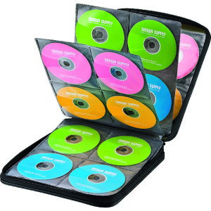�T�����T�v���C�iSANWA SUPPLY�j�@�u���[���C�f�B�X�N�Ή��Z�~�n�[�h�P�[�X�i160�����[�E�u���b�N�j�@�y�i�ԁFFCD-WLBD160BK�z