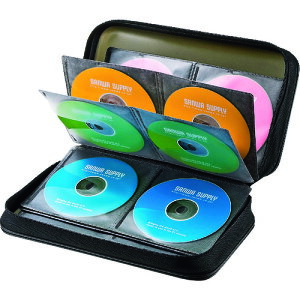 �T�����T�v���C�iSANWA SUPPLY�j�@�u���[���C�f�B�X�N�Ή��Z�~�n�[�h�P�[�X�i96�����[�E�u���b�N�j�@�y�i�ԁFFCD-WLBD96BK�z