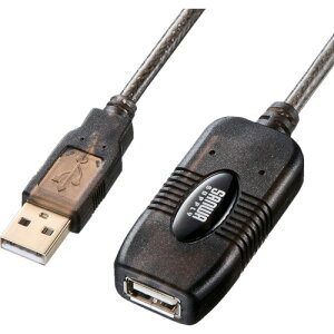 �T�����T�v���C�iSANWA SUPPLY�j�@USB���s�[�^�[�P�[�u���@20m�@�y�i�ԁFKB-USB-R220�z