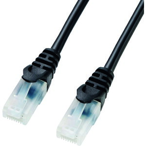 �T�����T�v���C�iSANWA SUPPLY�j�@�c���܂�h�~CAT5eLAN�P�[�u���@�y�i�ԁFLA-Y5TS-10BK�z