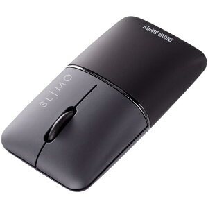 �T�����T�v���C�iSANWA SUPPLY�j�@�É�Bluetooth�u���[LED�}�E�X�@SLIMO�@�i�[�d���j�@�y�i�ԁFMA-BBS310BK�z