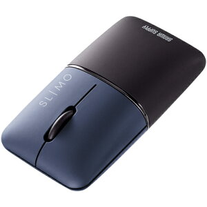 �T�����T�v���C�iSANWA SUPPLY�j�@�É�Bluetooth�u���[LED�}�E�X�@SLIMO�@�i�[�d���j�@�y�i�ԁFMA-BBS310NV�z