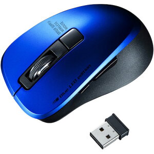 �y�ʓr��������z�T�����T�v���C�iSANWA SUPPLY�j�@�É����C�����X�u���[LED�}�E�X�i5�{�^���E�u���[�j�@�y�i�ԁFMA-WBL153BL�z