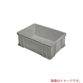 【別途送料あり】積水テクノ成型（SEKISUI）　T型コンテナ　T−56　グレー　【500個】　【品番：T-56】