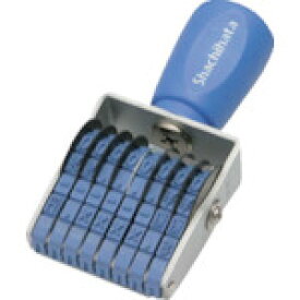 シヤチハタ（Shachihata）　回転ゴム印欧文8連3号　ゴシック体　【品番：CF-83G】