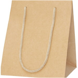 シモジマ HEIKO 手提げ紙袋 アレンジバッグ 未晒無地 3S 10枚入り 【品番:006441140】