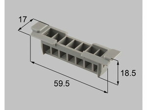 【メール便対応】LIXIL(新日軽) 下枠排水器(小) ステンカラー 【品番:E8FB1225】