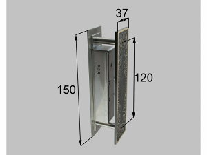 LIXIL(新日軽) 電気錠受セット こはく 【品番:C8NDL193】