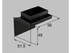 LIXIL�i�V���y�j�@�ˍ��������v���o�[�L���b�v�i���I�󂯌^�j L�@�u���b�N�n�@�y�i�ԁFSVQT443LS01�z