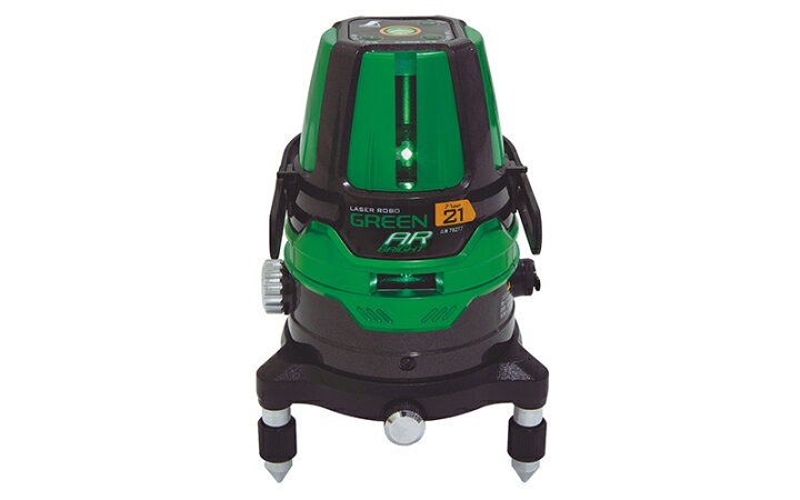 レーザー墨出し器 GREEN 21 品番78277 AR BRIGHT ケース付（楽天市場 