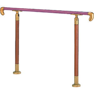 シロクマ(SHIROKUMA) アプローチ手すり(B) アイアンウッド・AG 【品番:AP-12B-IWA】