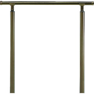 シロクマ(SHIROKUMA) アプローチ手すり(U)900mm ブロンズ/アンバー 【品番:AP-140U-90-BRA】