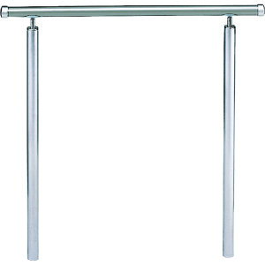 シロクマ(SHIROKUMA) アプローチ手すり(U) 900mm シルバー/HL 【品番:AP-150U-90-SIH】