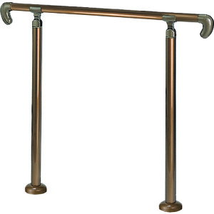 シロクマ(SHIROKUMA) アプローチ手すり(B) 900mm ブロンズ 【品番:AP-20B-90-BR】