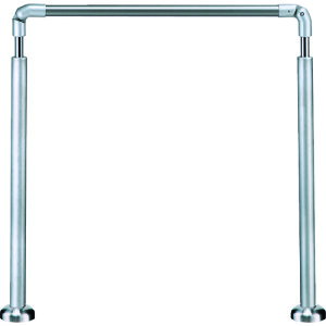 シロクマ(SHIROKUMA) アプローチ手すり 800mm シルバー・HL 【品番:AP-70-80-SIH】