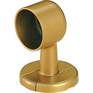 シロクマ(SHIROKUMA) 手すり用接続金具 C形ブラケット直止 35φ AG 【品番:BR-605-35-AG】