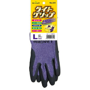 ショーワグローブ ライトグリップ L パープル 【品番:4901792017510】