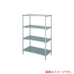 【別途送料あり】シンコー(SINKO) ステンレスラック(ベタ棚タイプ)4段 RBN4型 SUS304 888×738×1800 【品番:RBN4-9075】