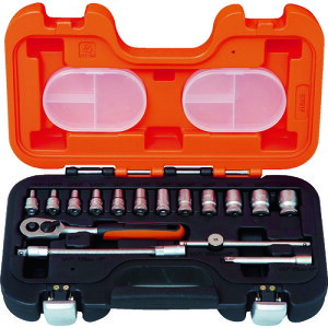 �X�i�b�v�I���E�c�[���Y�@BAHCO�@�C���`�\�P�b�g�Z�b�g�@1�^4�@�����p6�D35mm�@�y�i�ԁFS160AF�z