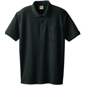 桑和(SOWA) 0097 半袖ポロシャツ(胸ポケット付き) ブラック 4L 【品番:0097-4-4L】