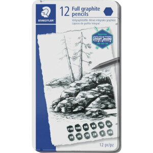 ステッドラー日本(STAEDTLER) 210987)マルス ルモグラフ フルグラファイト鉛筆 12本セット 【品番:100G M12】