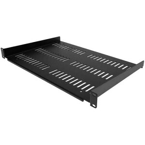 StarTech.com�@�T�[�o�[���b�N�I�^1U�^19�C���`���b�N�Ή��^���M�X���b�g�t���^���s30�D5cm�^�ω׏d25kg�^���b�N�A�N�Z�T���[�@�y�i�ԁFSHELF-1U-12-FIXED-V�z