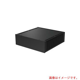 タカチ電機工業（TAKACHI）　縦型ヒートシンク式アルミサッシケース　ブラック　【品番：HY70-23-23BB】