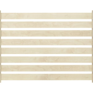 【別途送料あり】タカショー(Takasho) フェンス 美WOOD シンプルボーダーフェンス ミルキーウッド 【販売単位:4】 【品番:BEW-FE894MW】□