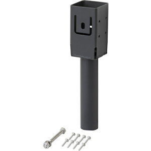 タカショー(Takasho) フェンス ホームEX柱固定金具 ブロック埋め込み用 【品番:HEX-09】□