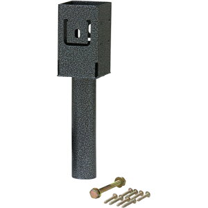 タカショー(Takasho) フェンス ラティス用柱固定金具 ブロック埋め込み用 【品番:TKP-09 】□