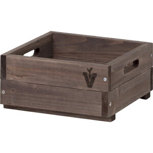 タカショー(Takasho) 園芸用品 ベジテラスコンテナ ブラウンウッド 【品番:WSP-04B】□