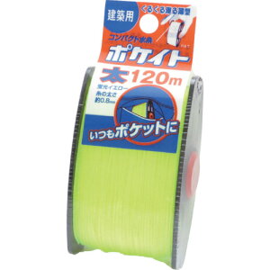 �����݁@�|�P�C�g ����0.8mm�E����120m�@�C�G���[�@�y�i�ԁF4711�z