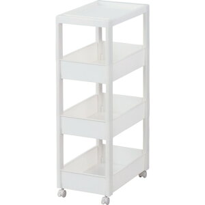 天馬(TENMA) FV スキピタワゴン ワイド4段 W−030W 【品番:811000975】