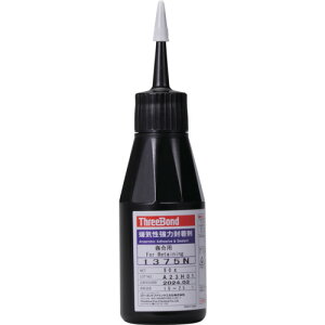 �y�ʓr��������z�X���[�{���h�iThreeBond�j�@���C���ڒ��܁@TB1375N�@�˂����ݎ~�ߍ܁@�l�W���b�N�@�����x�E���d���^�C�v�@50g�i1375NA�j�@�y�i�ԁFTB1375N�z