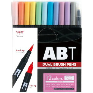 �g���{���M�@Tombow�@�����O���t�B�b�N�}�[�J�[�@�f���A���u���b�V���y���@ABT�@12�F�@�p�X�e���@�y�i�ԁFAB-T12CPA�z