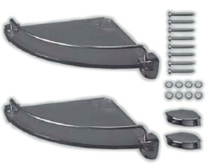 LIXIL(トステム) クリアコーナー棚2段 【品番:RSEA002】●