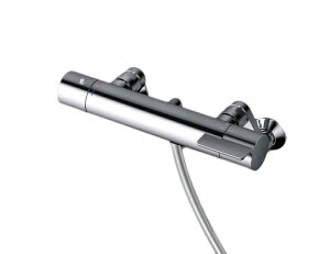 TOTO 壁付サーモスタット混合水栓(コンフォートウエーブ1モード、めっき) 一般地用 【品番:TBV03419J】