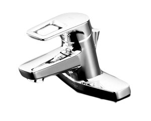 TOTO 台付シングル混合水栓(エコシングル、ワンプッシュ) 一般地用 【品番:TLHG30ES】