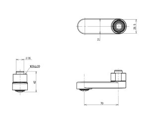 TOTO@݃XpEgi70mmAW26R20ALbvtj@yiԁFTHYB82z