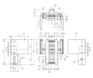 TOTO�@�v�b�V���v���n���h�� R�@�y�i�ԁFEKH54001SR1�z��