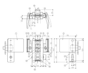 TOTO�@�v�b�V���v���n���h�� L�@�y�i�ԁFEKH54001SL1�z