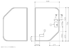 TOTO 1100クレイドル風呂蓋L 【品番:EKK80050WL1】