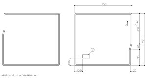 TOTO 1650スクエア風呂蓋L 【品番:EKK80066WL】