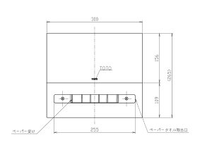 TOTO�@�y�[�p�[�^�I���z���_�[�@�y�i�ԁFYKT300MN�z