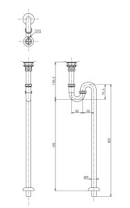 TOTO�@���r������i25mm�AS�g���b�v�j�@�y�i�ԁFTL590BS�z